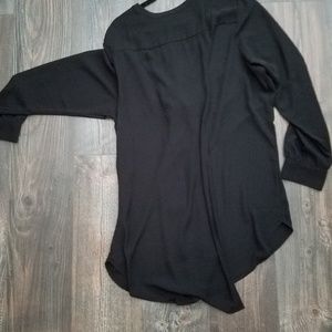 Lane Bryant Black long sleeve blouse